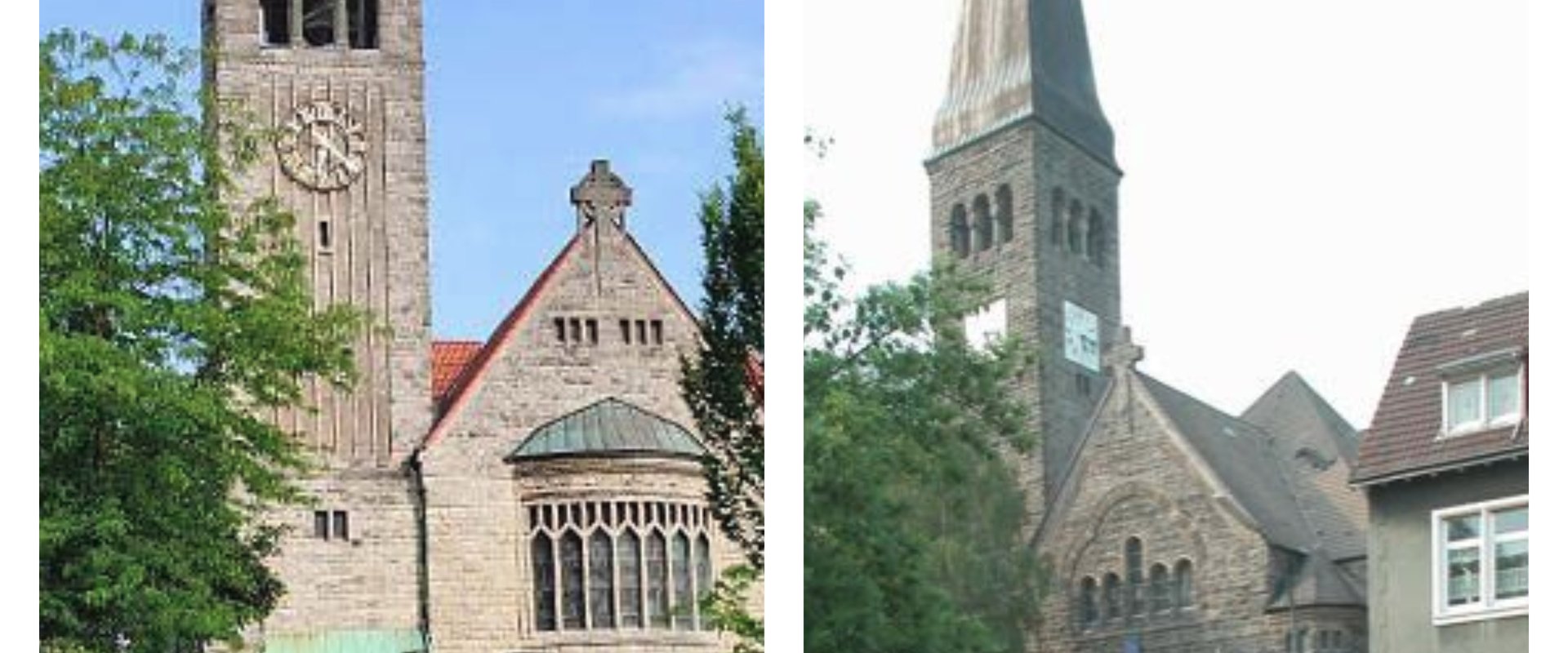 Veranstaltung: Zwei Kirchen - eine Exkursion - 19. Mai 2026 in Christuskirche in Recklinghausen und Immaunel-Kirche in Dortmund Marten